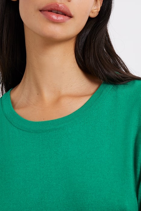 CREW NECK EMERALD GREEN 4