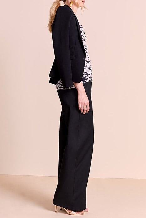 CLIFF - OFF WHITE BLOUSE WITH ZEBRA PRINT ECRU 4