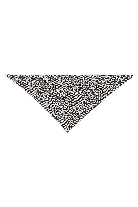 GIRLS’ BLACK LEOPARD PRINT SCRUNCHIE 1