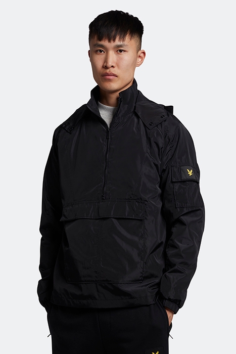 POCKET OVERHEAD JACKET JET BLACK 1