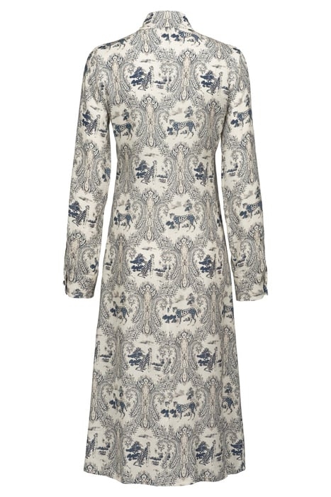 CARBONIA 1 CHEMISIER TWILL ST. ECRU/NAVY 7