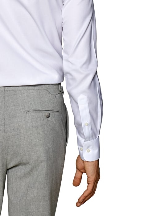 White Royal Oxford Slim Fit Shirt 7