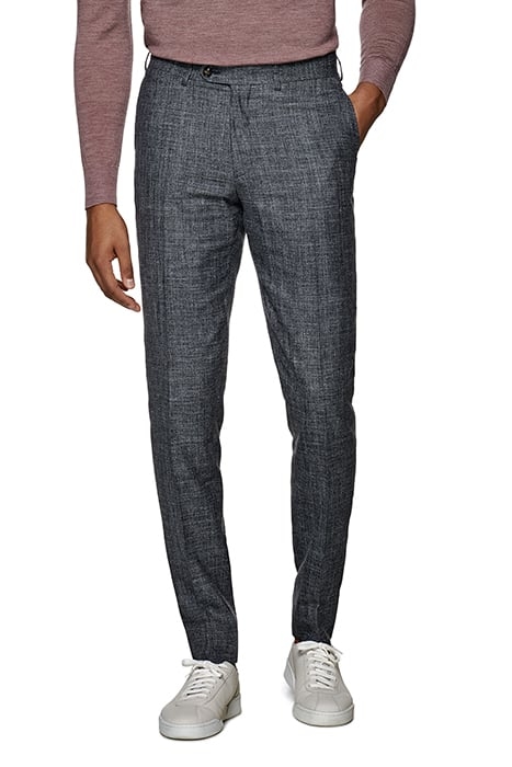 MID GREY THREE-PIECE LAZIO SUIT 6