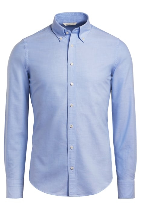 Light Blue Royal Oxford Slim Fit Shirt 2