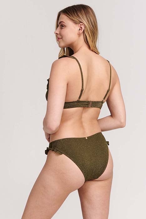 LADIES BOBBY BIKINI SET SICILY GLITTER PALMTREE GREEN 3