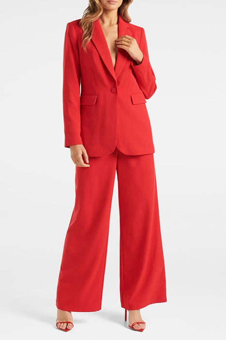 ISLA CO-ORD BLAZER RED SUIT 3
