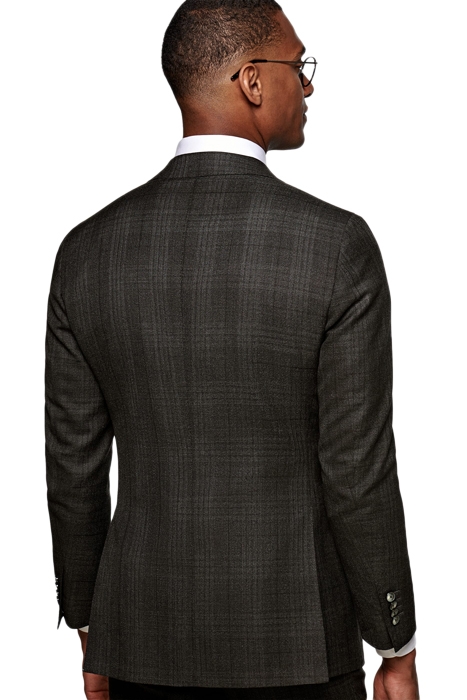 Mid Grey Checked Sienna Suit 3