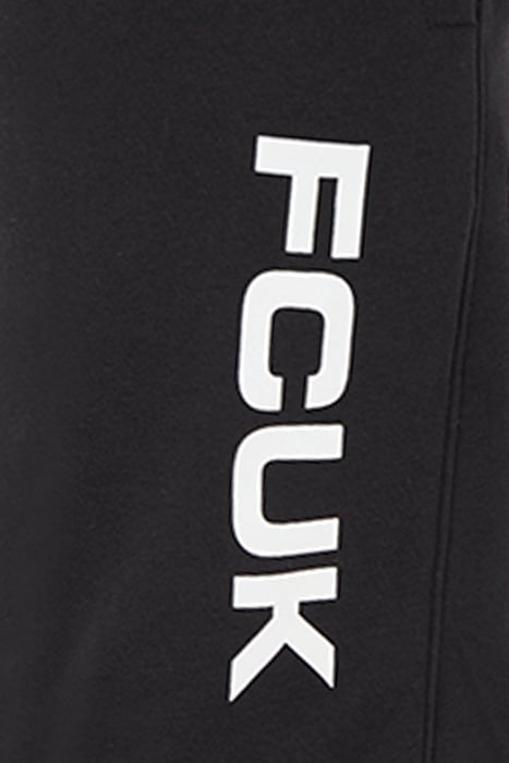 FCUK JOGGER BLACK/WHITE 3