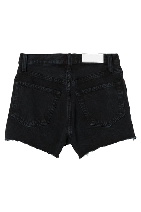 70S HIGH RISE SHORTST MIDNIGHT BLACK 2