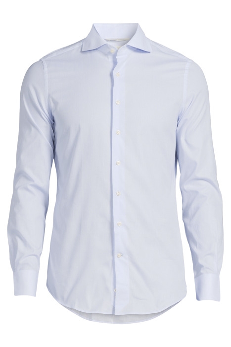 Light Blue Giro Inglese Extra Slim Fit Shirt 6