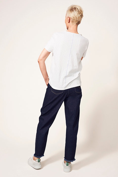 RINSE TWISTED SEAM JEAN DK DENIM 3