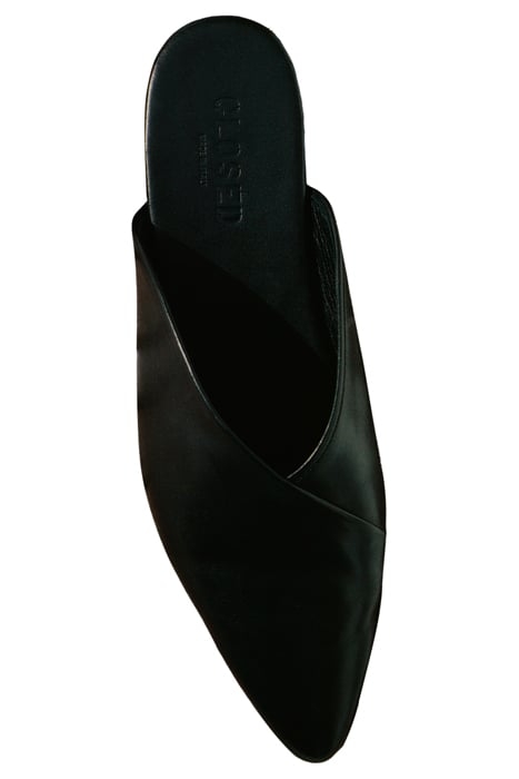 WOMEN MULE BLACK 6