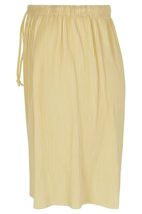 LADIES PLISSE MINI SKIRT SOFTYELLOW 8