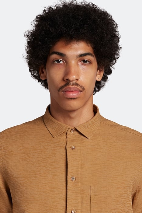 ABSTRACT SHIRT W738 HARNESS BROWN 4