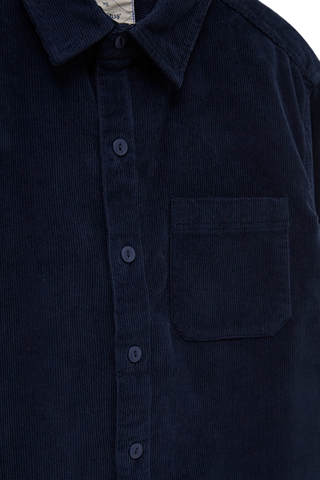 WHITWICK CORD SHIRT DARK NAVY 4