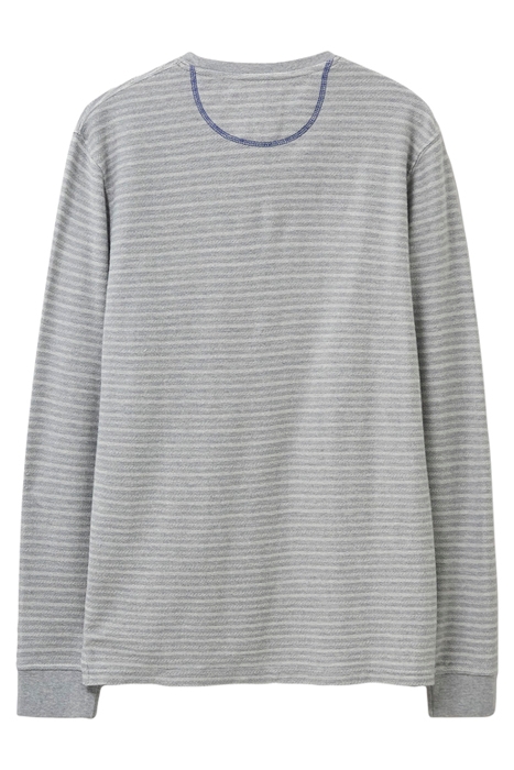 HOLTON STRIPE T-SHIRT GREY MARL 5