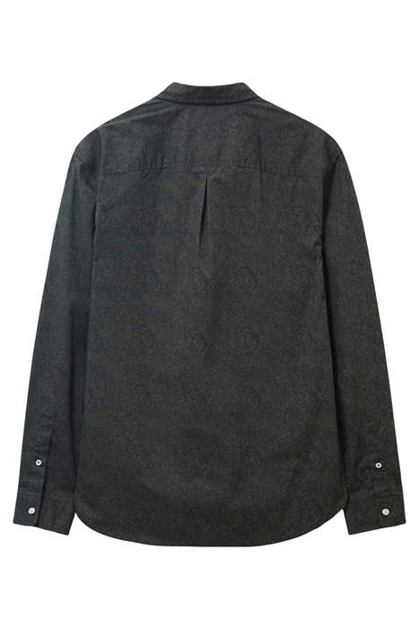 PARTY BOW TIE PRINTED SHIRT DARK GREEN 6