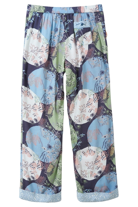 NINA WOVEN PJ BOTTOM GREY MULTI 2