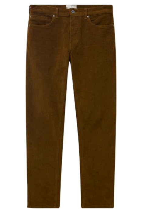 CROSBY CORD TROUSER MID BROWN 1
