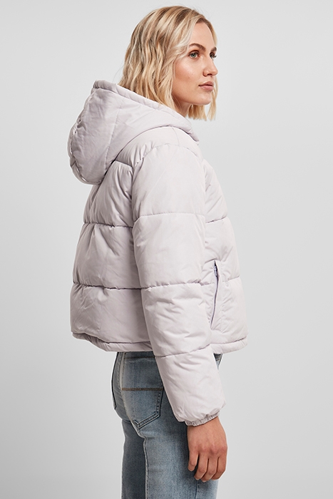 LADIES PUFFER PULL OVER JACKET SOFTLILAC 5