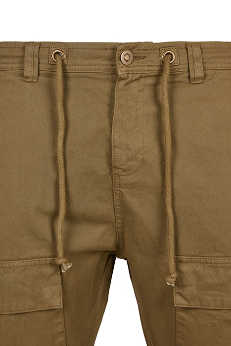 FRONT POCKET CARGO JOGGING PANTS SUMMEROLIVE 7