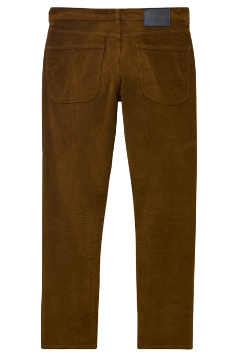 CROSBY CORD TROUSER MID BROWN 2