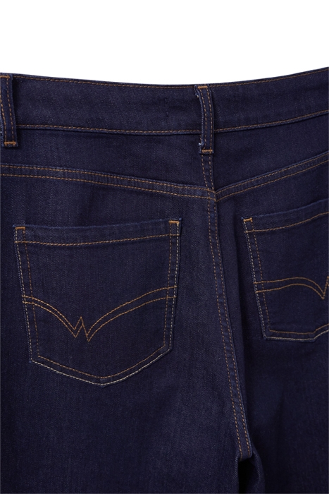 RINSE TWISTED SEAM JEAN DK DENIM 5