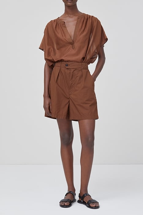 WOMEN A-SHAPE SHORTS BRAZIL NUT 3