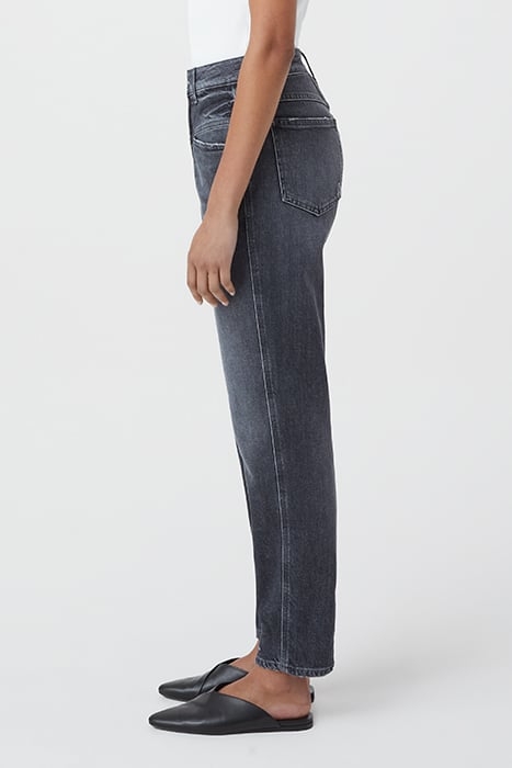 WOMEN PEDAL PUSHER JEANS DARK GREY 3