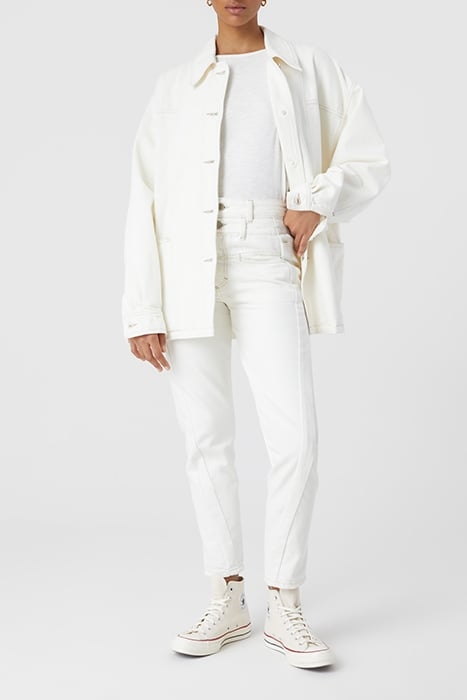 WOMEN CURVED-X JEANS CREME 4