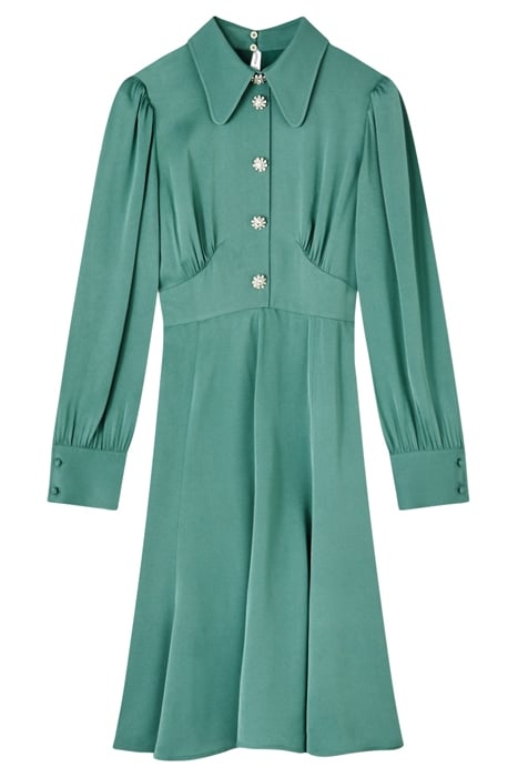 MIRA SHIRT DRESS SAGE 5