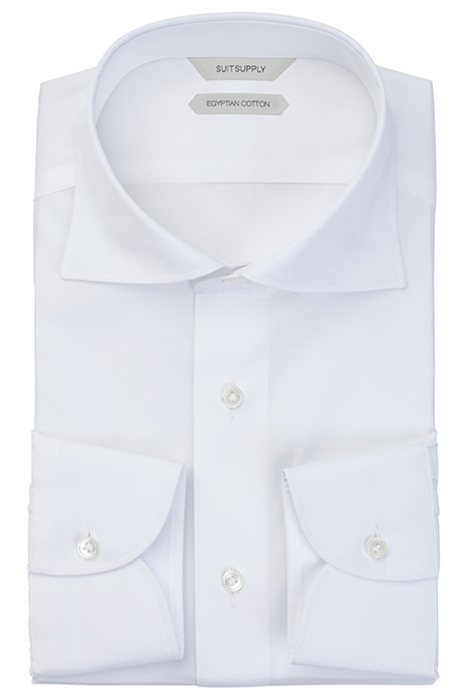 WHITE SLIM FIT SHIRT 1