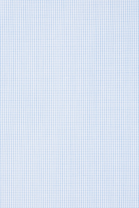 LIGHT BLUE CHECKED SLIM FIT SHIRT 3