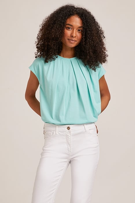 OVERSIZED T-SHIRT WITH BACK BOW GREEN 3