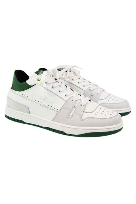 THE BROOKLYN - NAPPA WHITE/GREEN 2