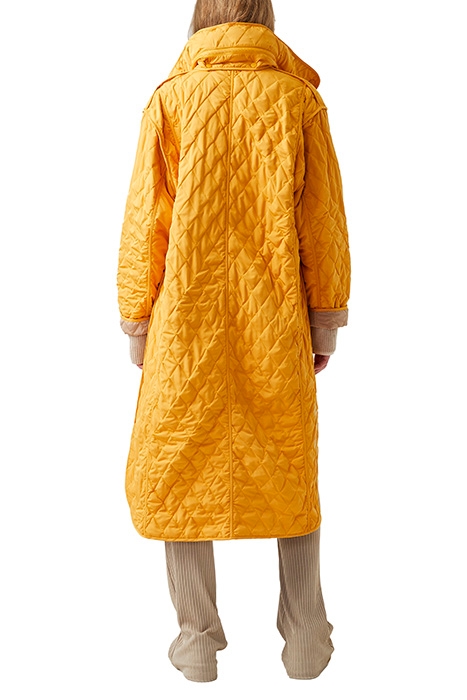 ARIS QUILTED COATS CAMEL/SATSUMA 2