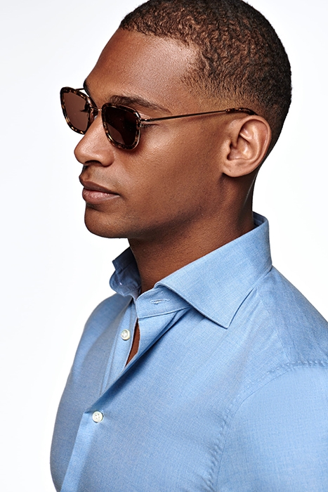 LIGHT BLUE SLIM FIT SHIRT 4