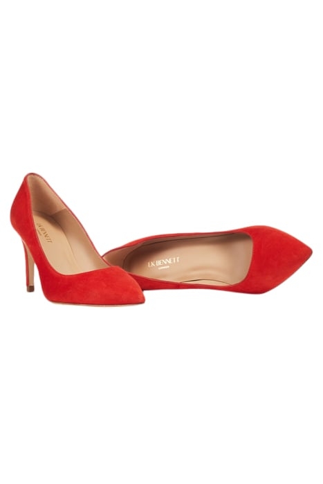 FLORET COURT HEEL SCARLET 3