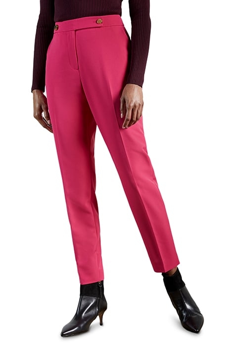 RESAT ANKLE GRAZER SKINNY LEG TROUSER PINK 2