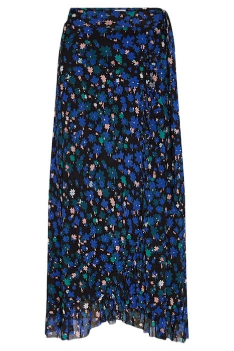 BOBO FRILL SKIRT BLACK/MINT 4