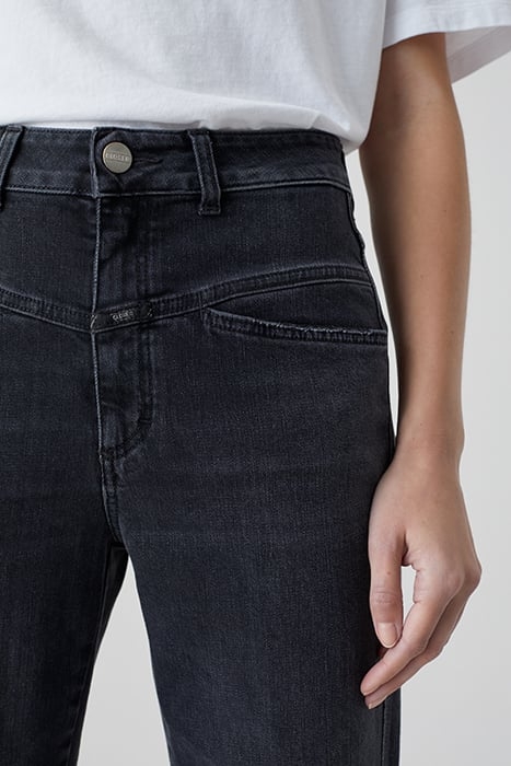 PEDAL PUSHER JEANS DARK GREY 4