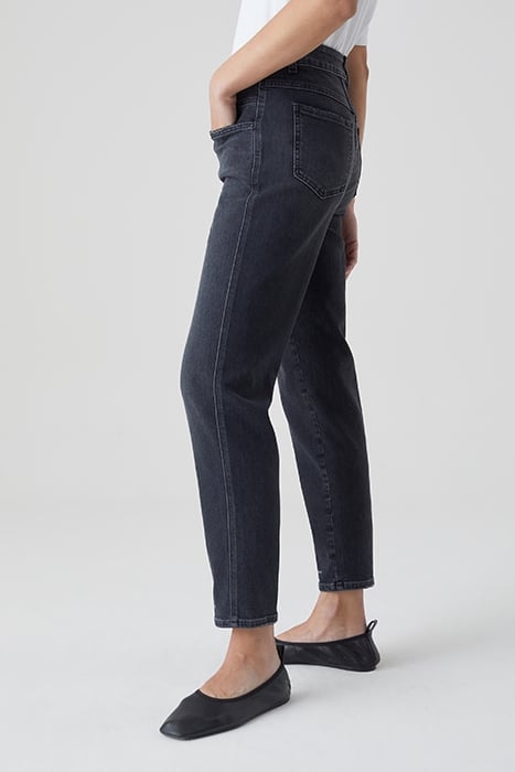 PEDAL PUSHER JEANS DARK GREY 3