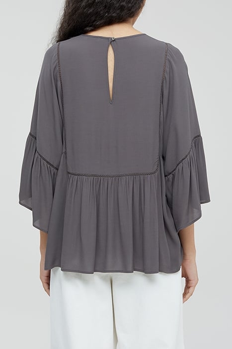 LENI SHIRTS & BLOUSES DARK NICKEL 2