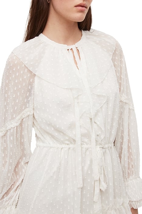 AVA DRESS ECRU WHITE 4