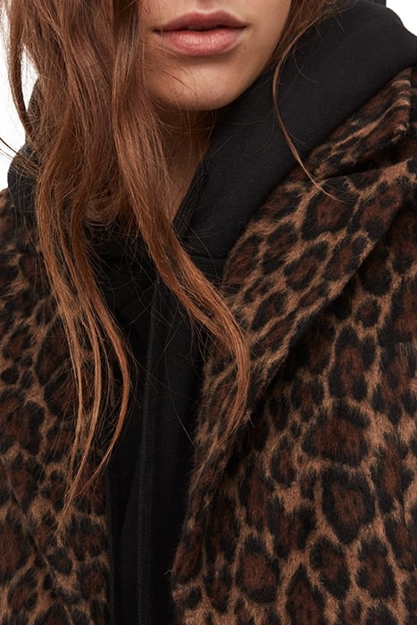 JETTE LEO COAT BROWN 4