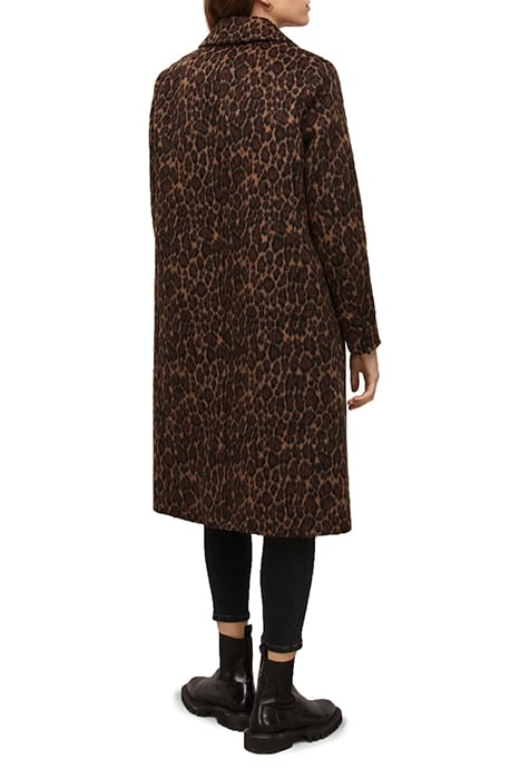 JETTE LEO COAT BROWN 2