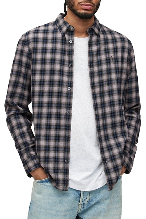 LINTO LS SHIRT SMOKE GREY 1