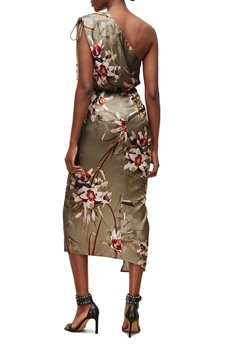 LAURA DORADA DRESS KHAKI GREEN 2