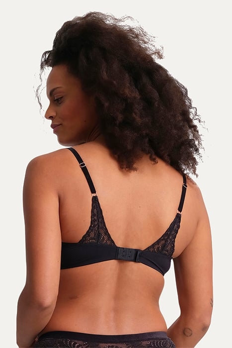 CO BRA TSHIRT DONNA VELVET LACE BLACK 3