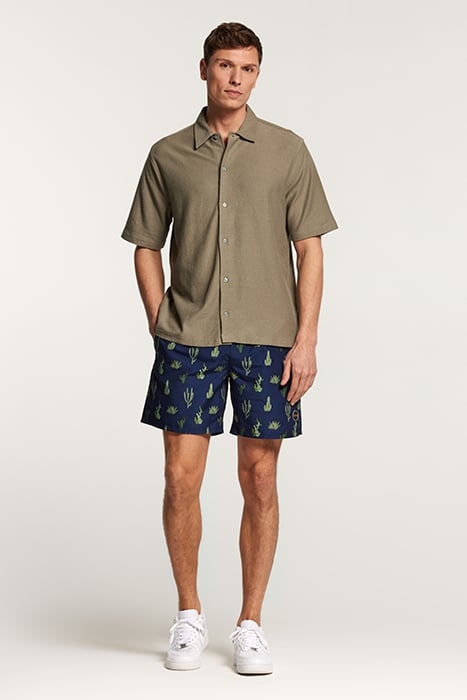 ALEC SHORTSLEEVE SHIRT SEA SPRAY GREEN 4